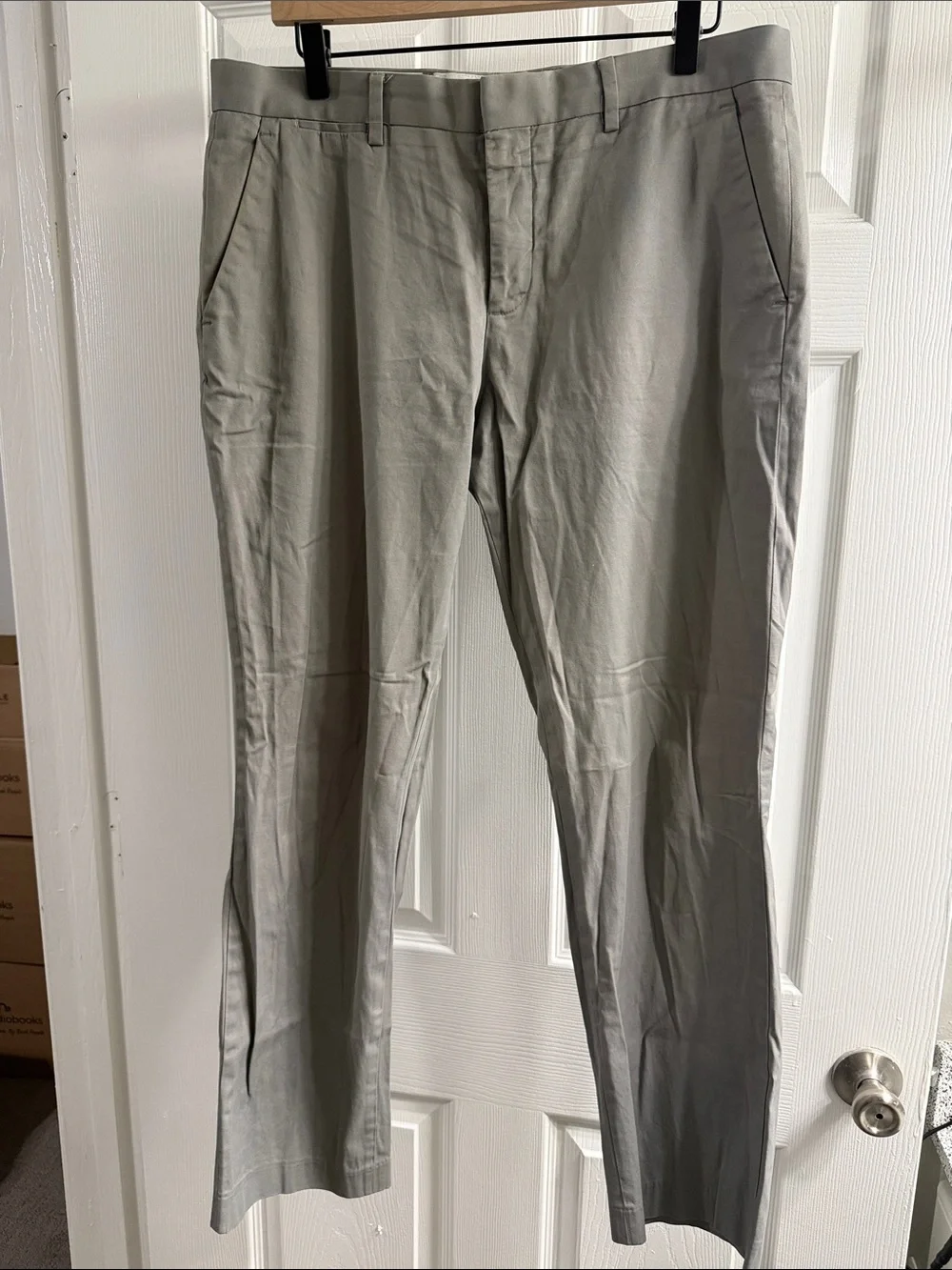 Express Men's Dress Pants in Light Gray